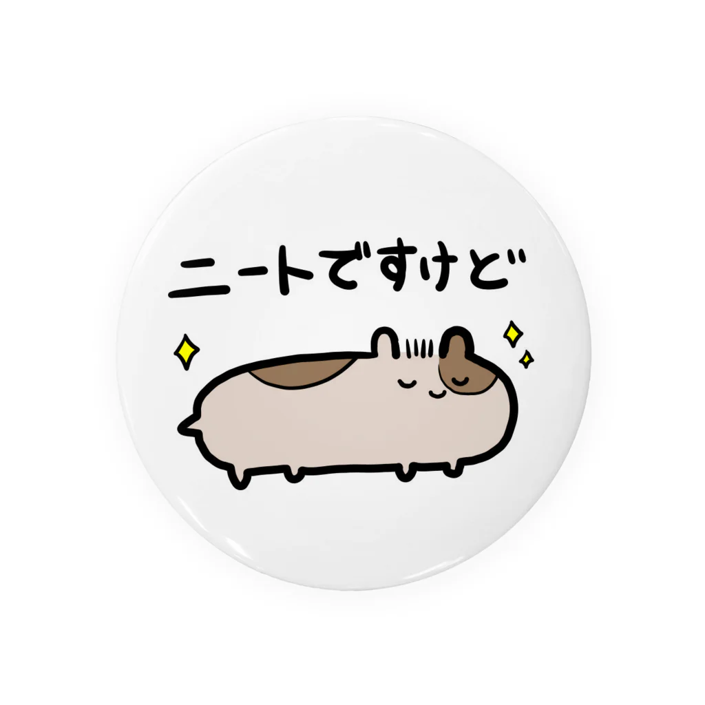 きえのモルモットさん Tin Badge