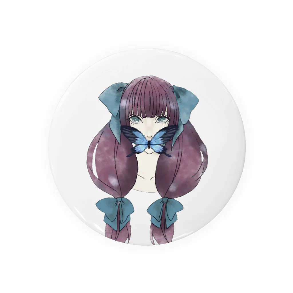 timatimaの蝶々息女 Tin Badge