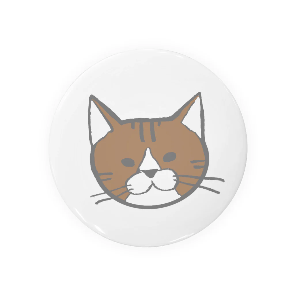 あせろらのゆるキジトラねこちゃん Tin Badge