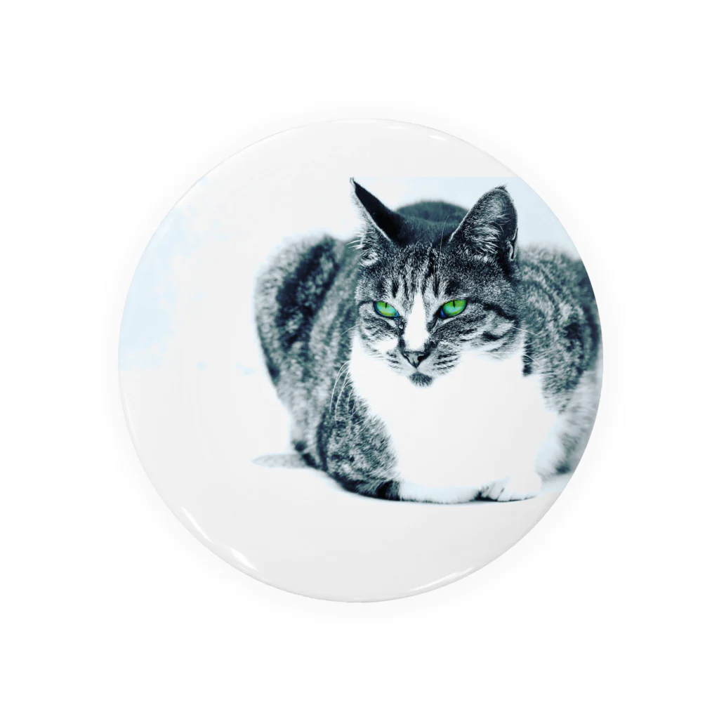 nanakigonbeの猫 Tin Badge