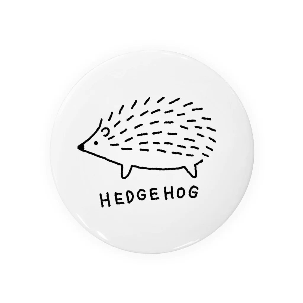mugi_hedgehogのHEDGEHOG Tin Badge