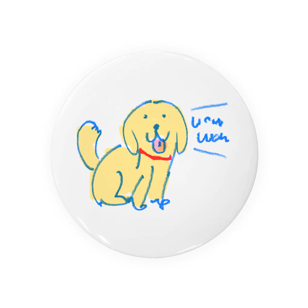 WanWanPandaのゴル Tin Badge