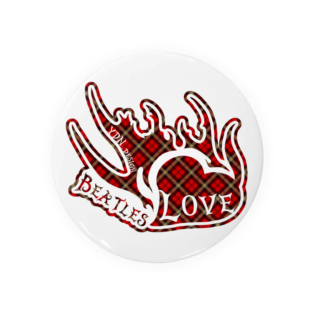 りょたくん@YDN【#専属IR】のBeatlesLove-YDNチェック Tin Badge