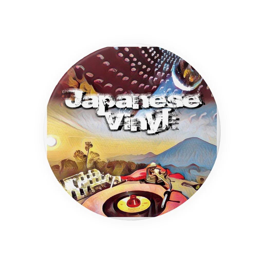 PJ_SalmonのJapanese Vinyl #1 Tin Badge