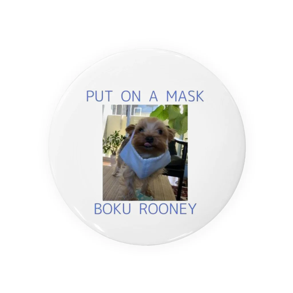 bokurooneyのwithコロナ対応 BOKU ROONEY オリジナル  Tin Badge