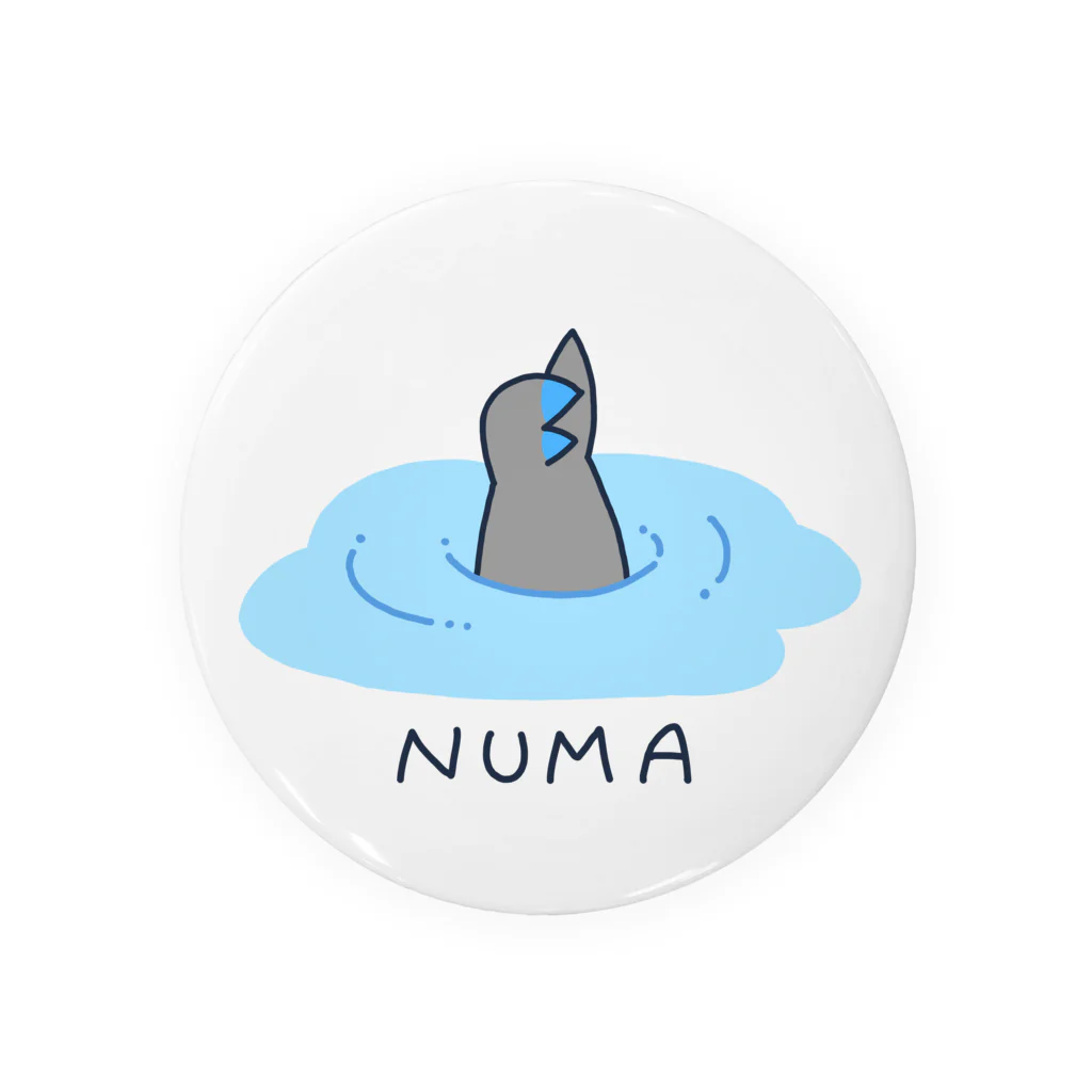 さばのかんづめ。の【もばいりゅー】NUMA Tin Badge