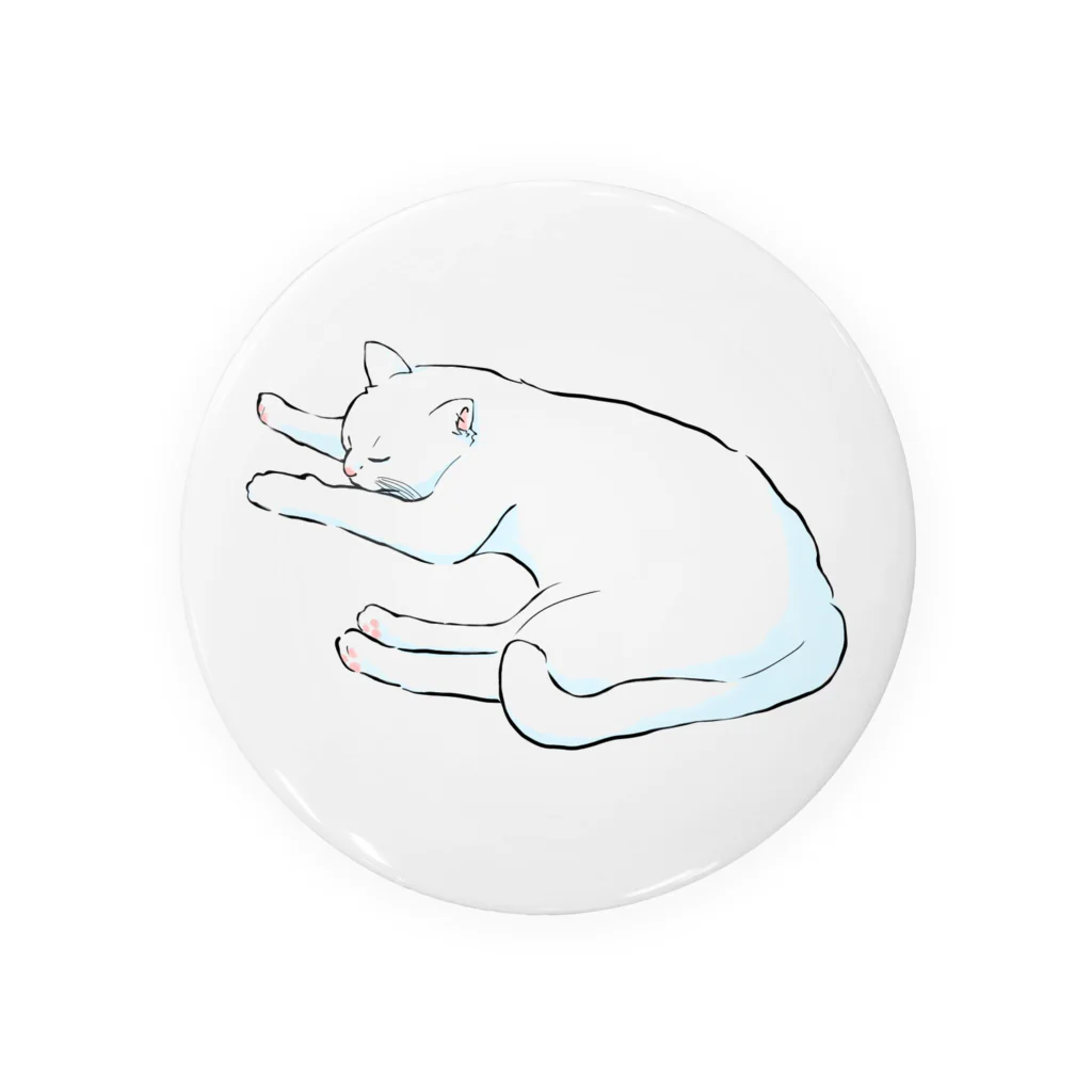 ほわほわおばけのハートやさんのうちのすももくん Tin Badge