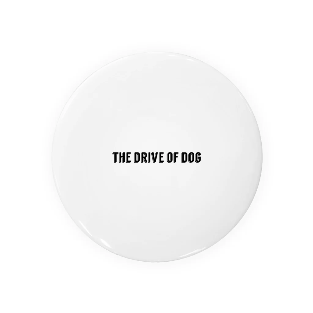 drive_of_dogのシンプルロゴ 缶バッジ