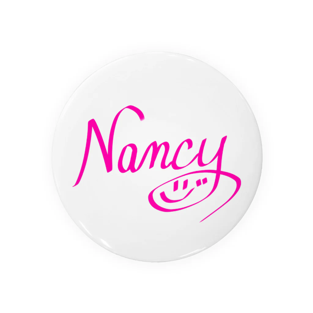 Nancyの自筆Nancy Tin Badge