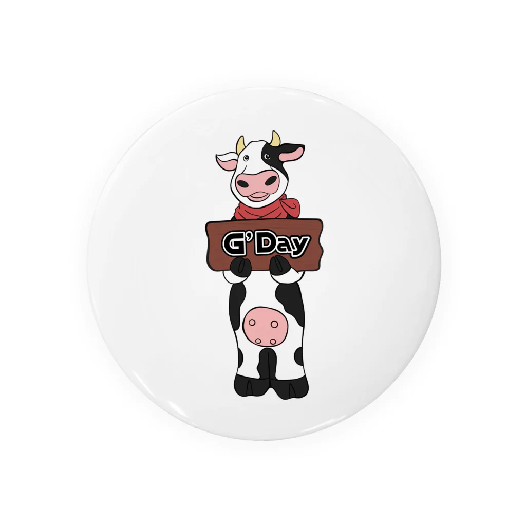 グッデイCOW のグッデイcow Tin Badge