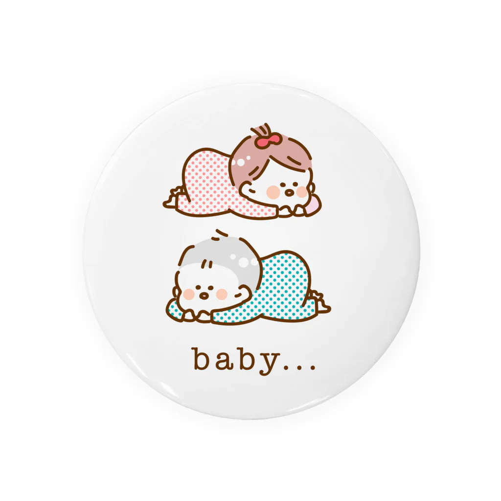 グリ子のbaby... Tin Badge