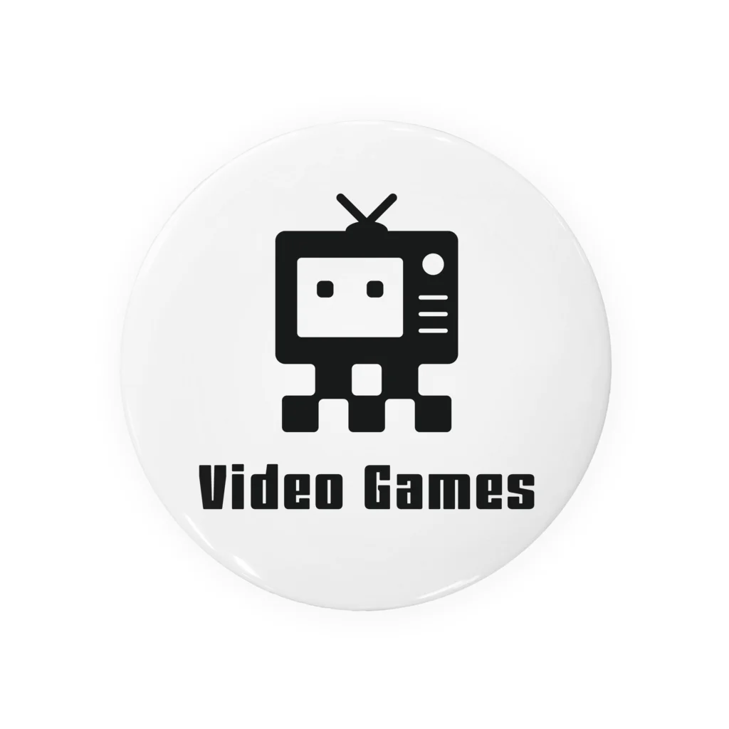 suggysのVideo Games Tin Badge