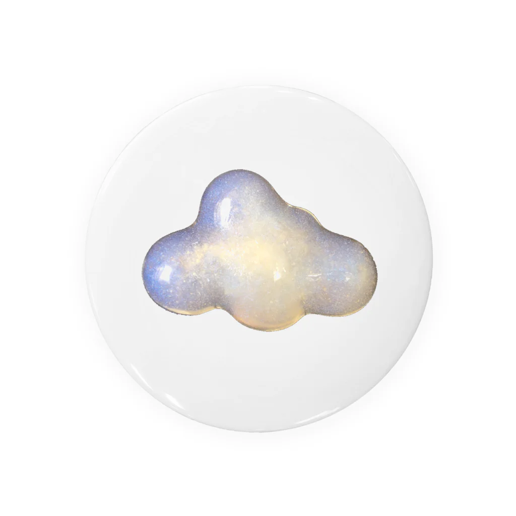 まふゆ村の偏光の雲☁️ Tin Badge