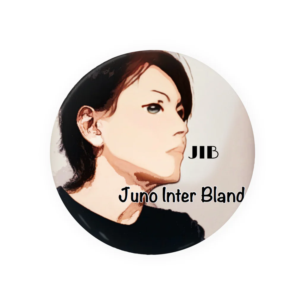 junointer ブランド ロゴ入りのsing Tin Badge