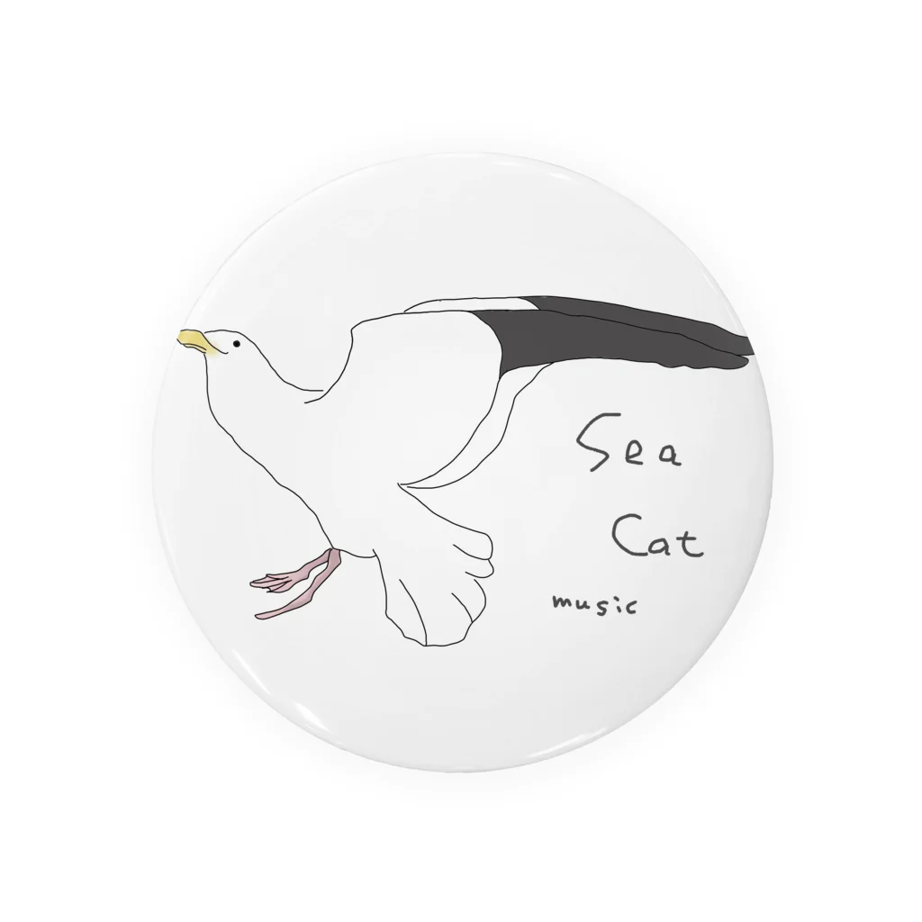 Sea Cat GoodsのSea Cat Music Vol.1 Icon 缶バッジ