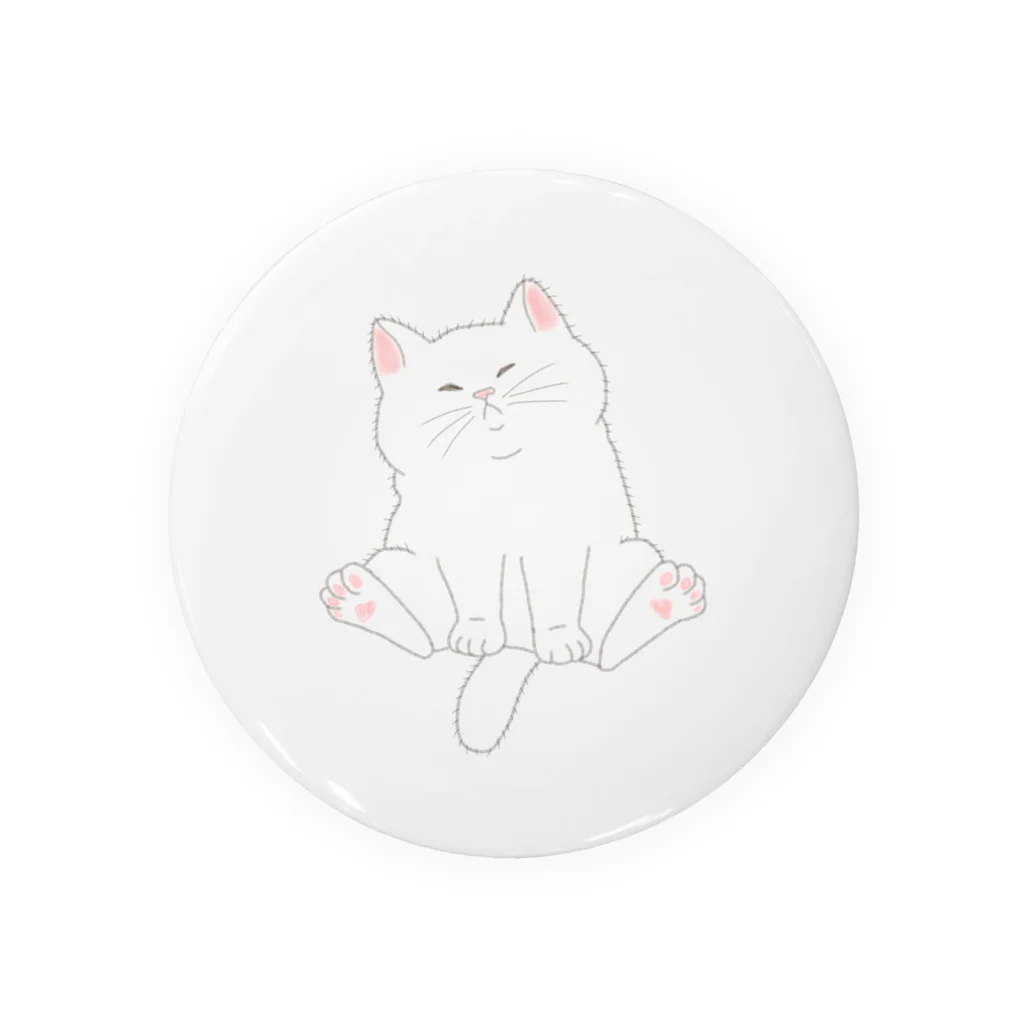 ちなこ☆動物にも愛をのもっちり猫 Tin Badge