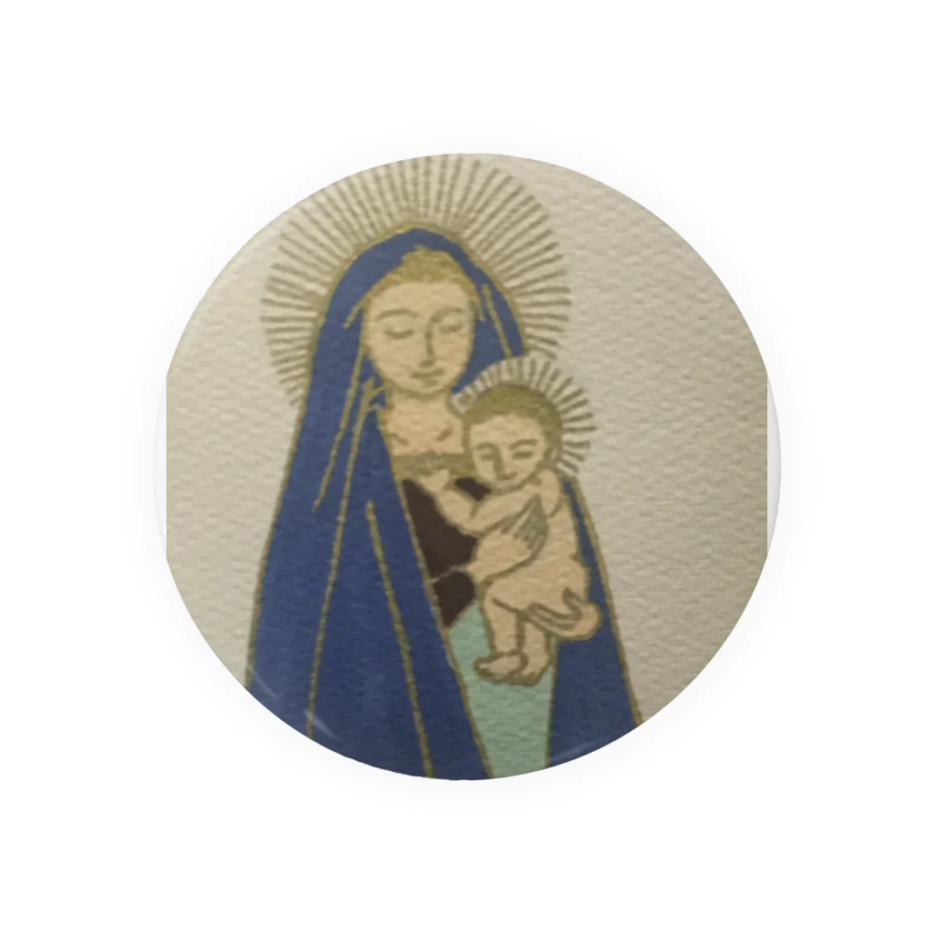 GRaceの聖母子シリーズ Tin Badge
