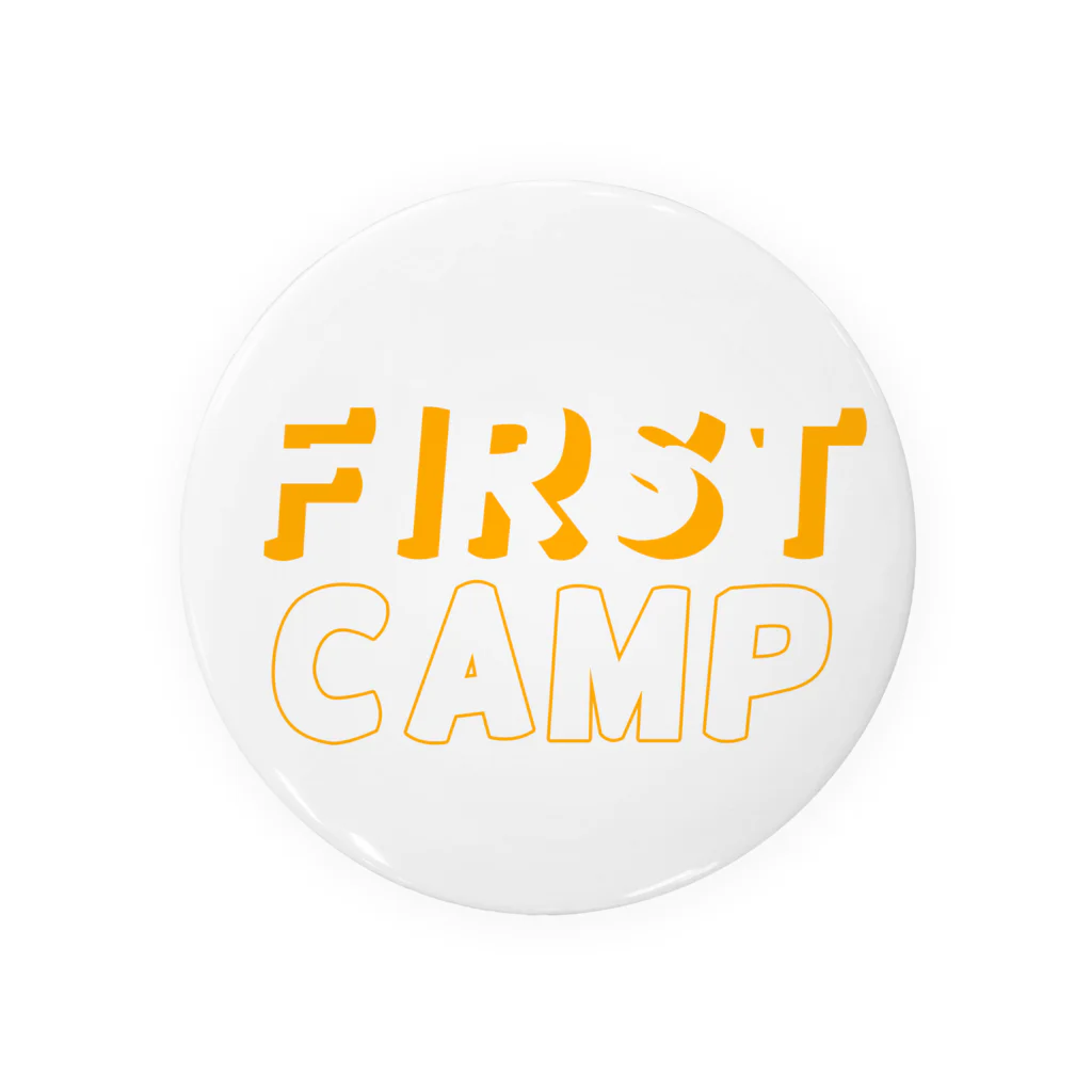 アッちゃんの秘密の部屋のFIRST CAMP2 缶バッジ