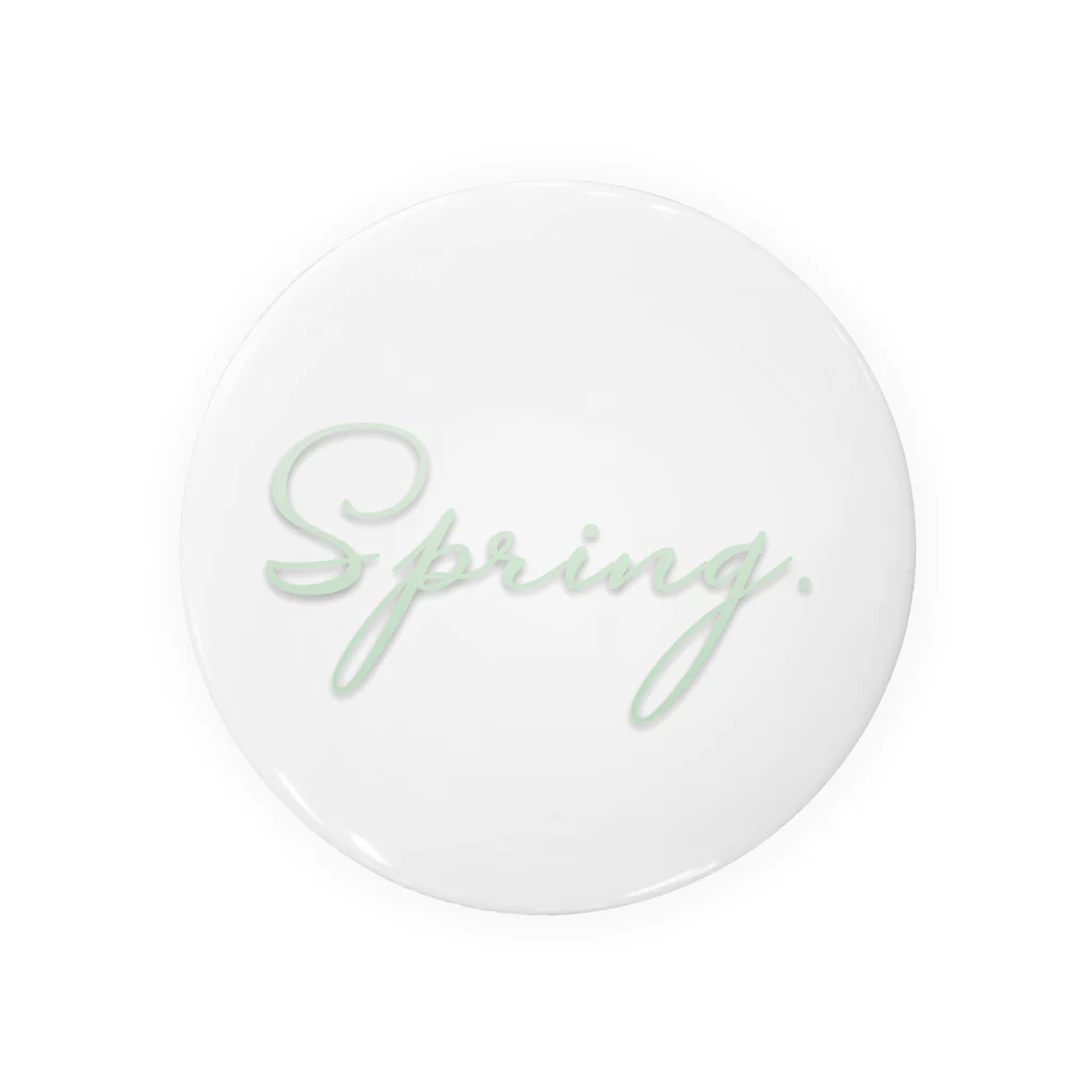 spring.のSpring. Tin Badge