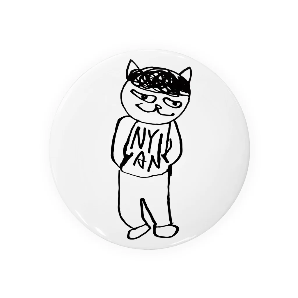 猫田ノミ子の野毛ねこ Tin Badge