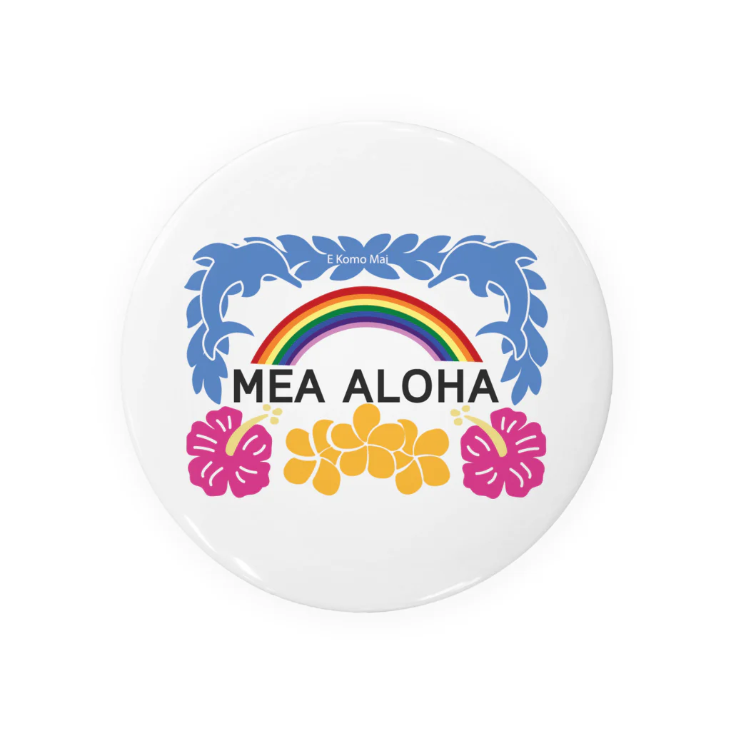 Monokomono+のMEA ALOHA・メアアロハ 缶バッジ