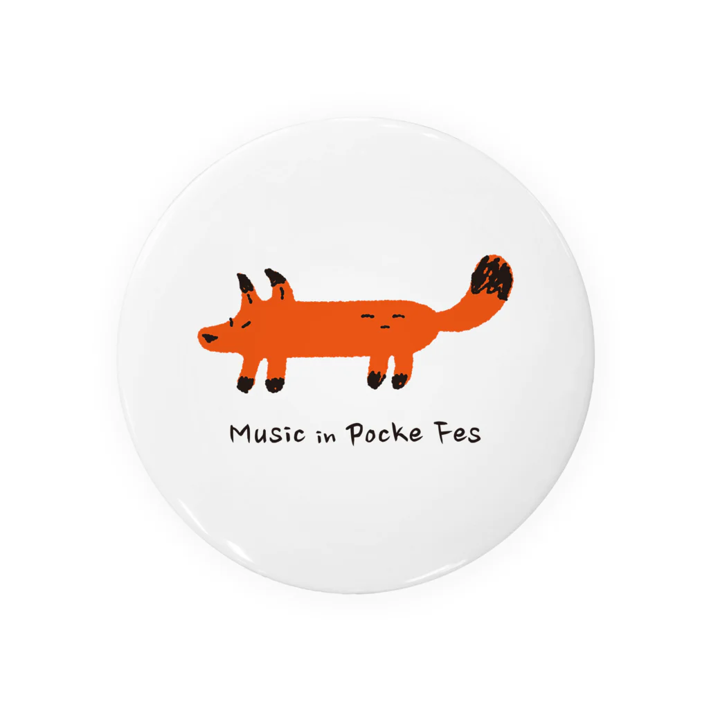 Music in pocke Fesのpocke 缶バッジ