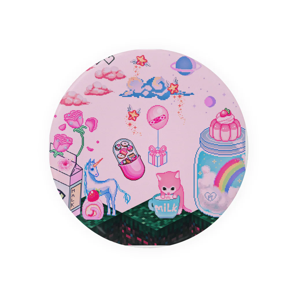 〰️➰わにゃ屋さん➰〰️のfancy game world Tin Badge