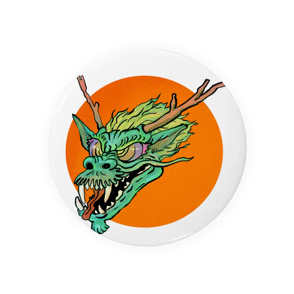 イエネコの龍 Tin Badge