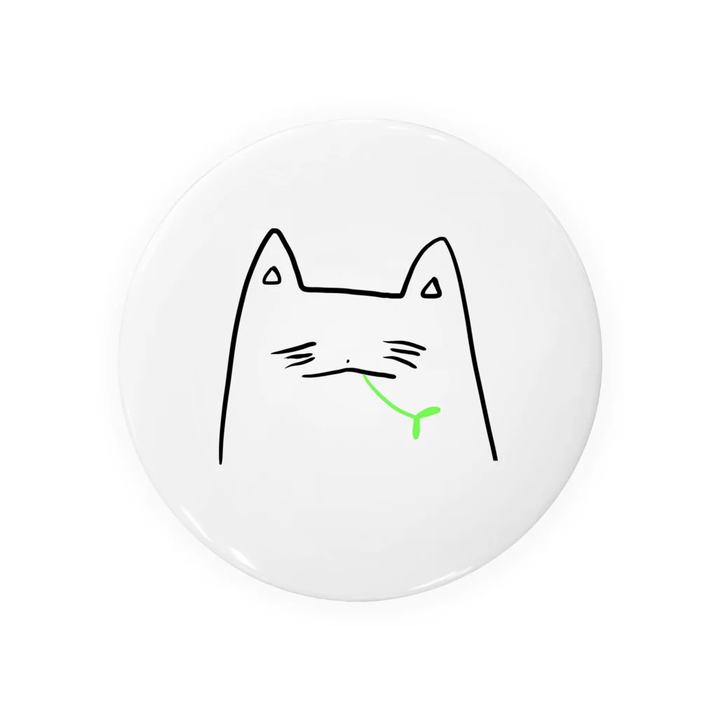 りりりのやる気のないねこ Tin Badge