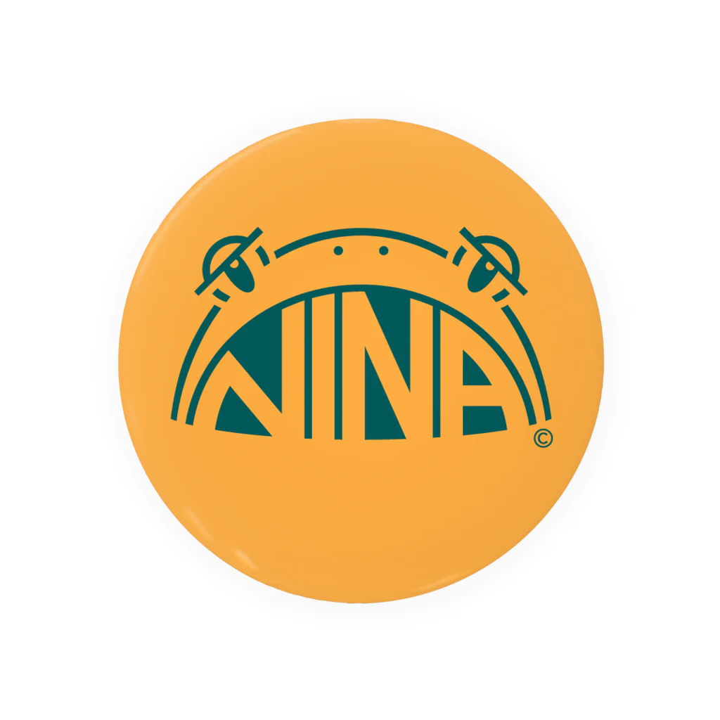 NinaのNINA LOGO 缶バッジ