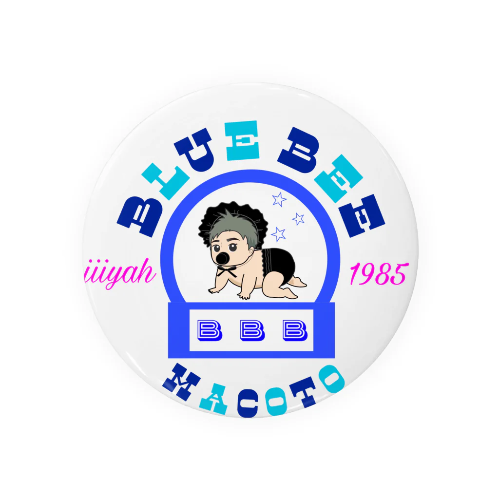 bluebeebarのBBB Tin Badge