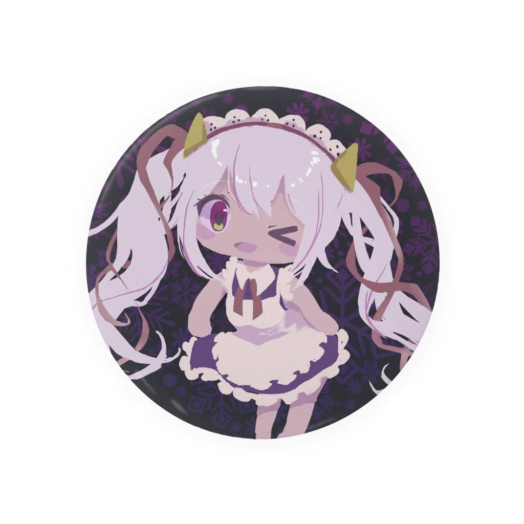 みずいろ（M i z u ! r o）のメイドの女の子 Tin Badge