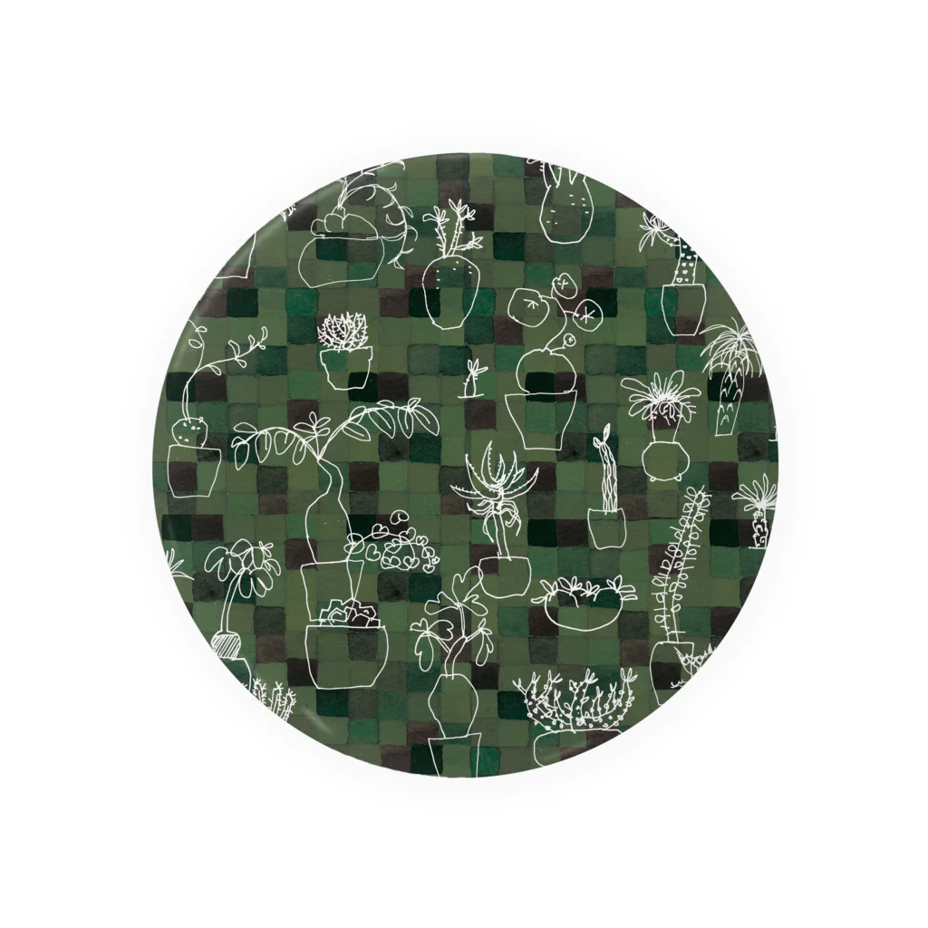 gugumorimoriのビザールプランツ　珍奇植物 Tin Badge