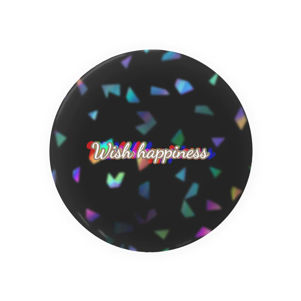 みっぴーの 🎀happiness/幸せを願う   Tin Badge