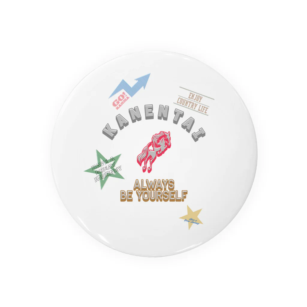 UNIREBORN WORKS ORIGINAL DESGIN SHOPのKANENTAI Tin Badge