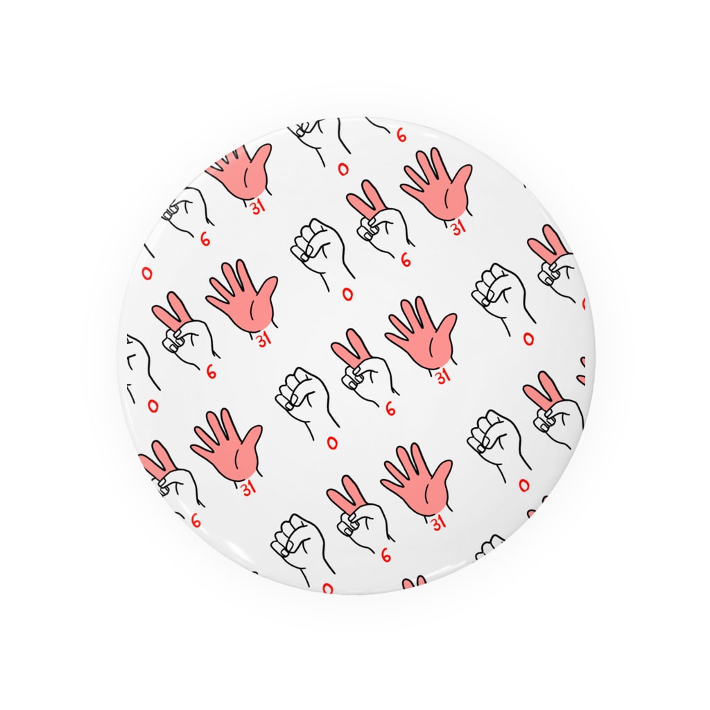 数学女学生の一生に一度はやるやつ Tin Badge