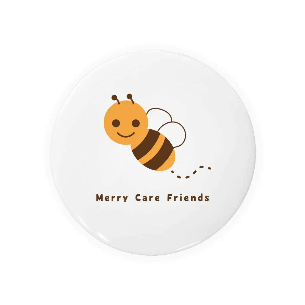 Merry Care Shopのはちさん　Merry Care Friends Tin Badge