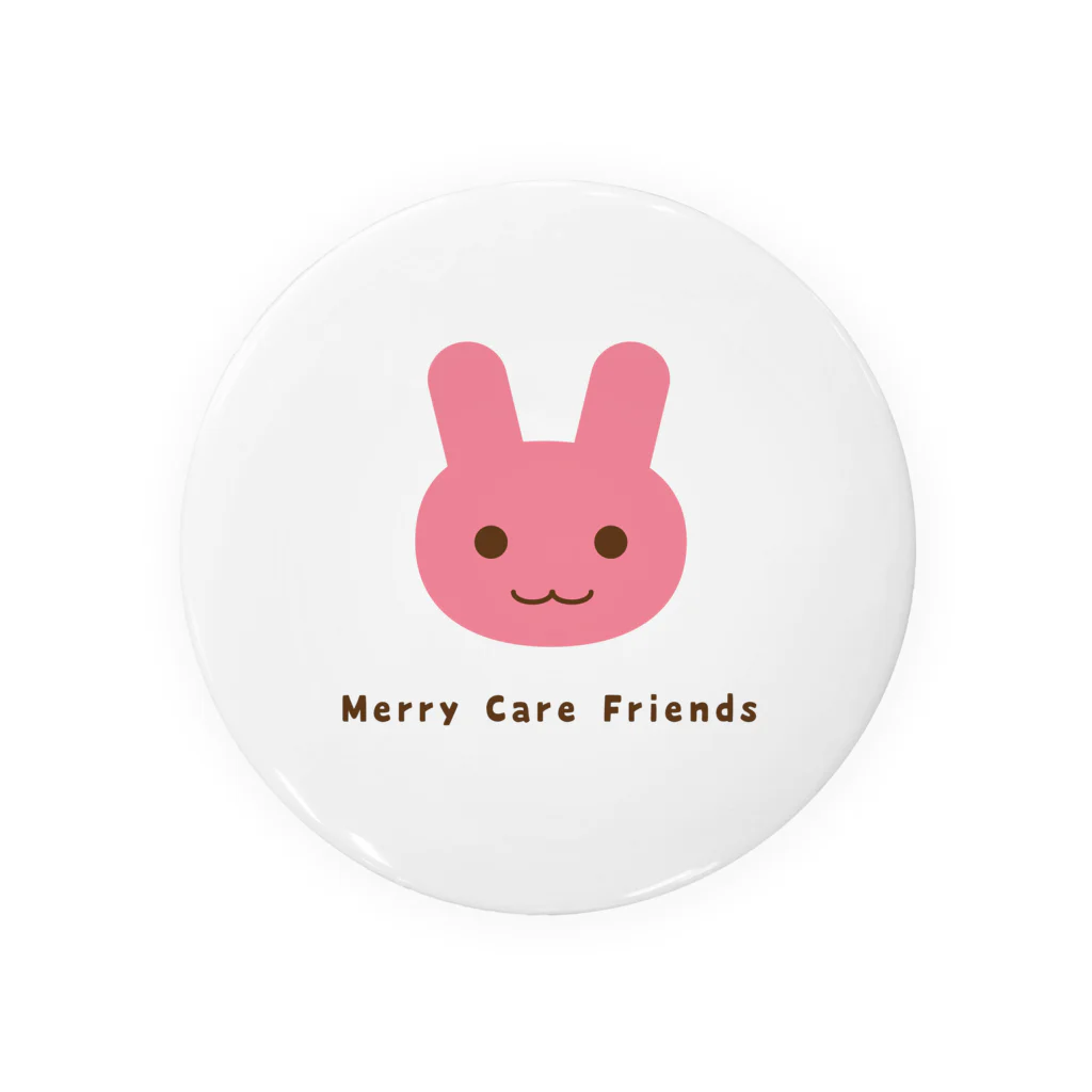 Merry Care Shopのうさぎさん　Merry Care Friends Tin Badge