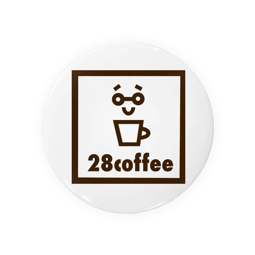 イヤフォンの28coffeeステッカー Tin Badge