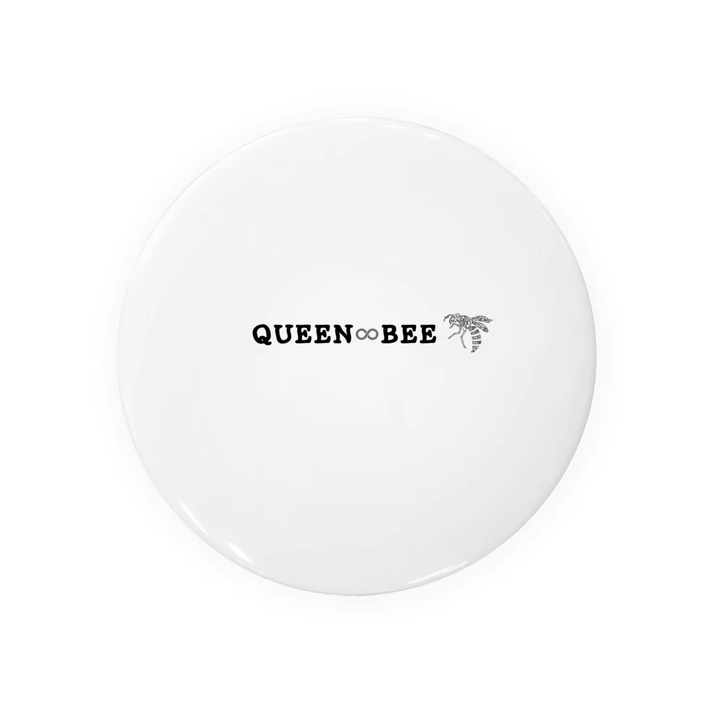 🐝QUEEN♾BEEの蜂 缶バッジ