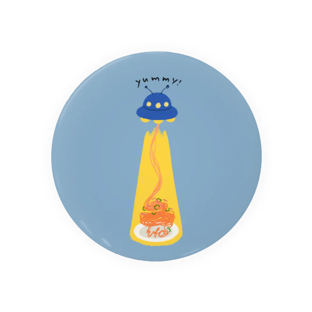 ないものねだりのナポリタン泥棒(blue) Tin Badge