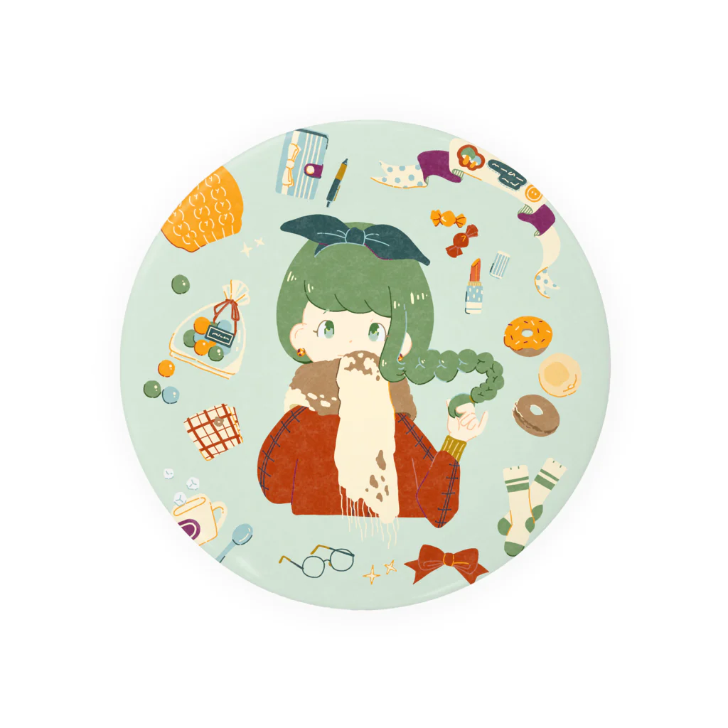 pop-popのPOP girl 『like』 Tin Badge