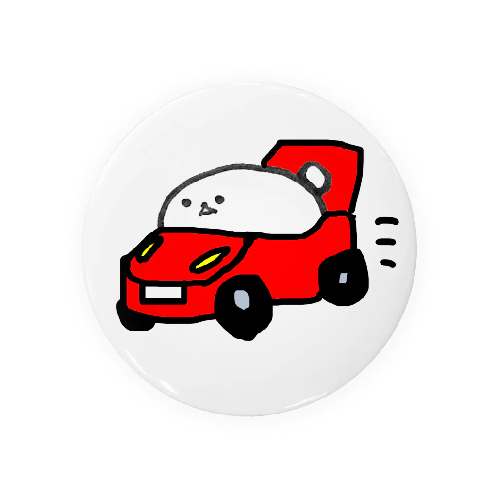 シャリちゃんのシャリCAR Tin Badge