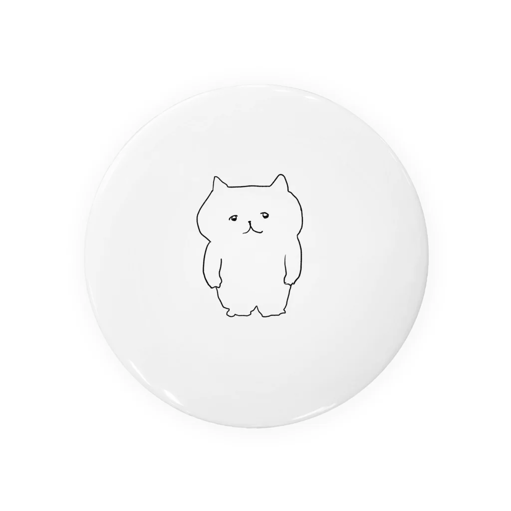 たこ焼き屋の何か言いたげな猫 Tin Badge