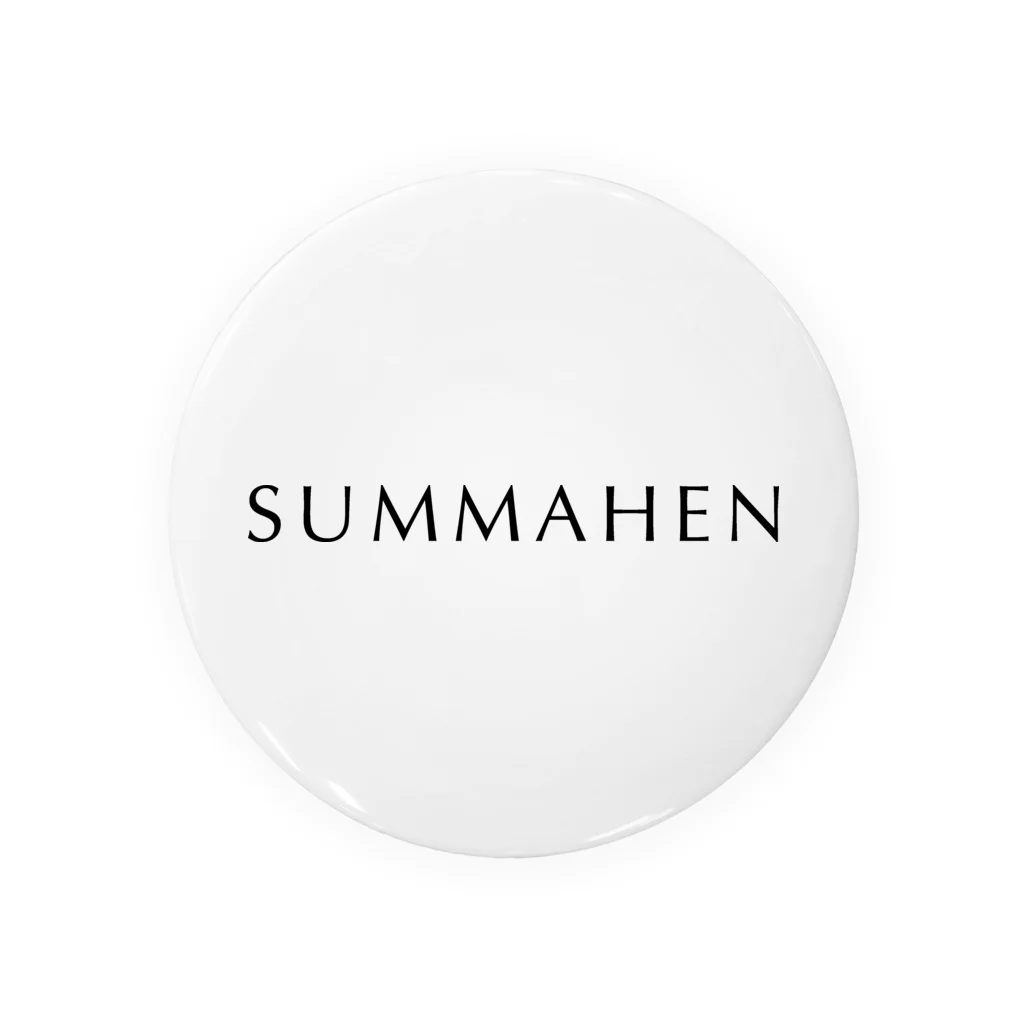 風天工房のSUMMAHEN（すんまへん）黒 Tin Badge