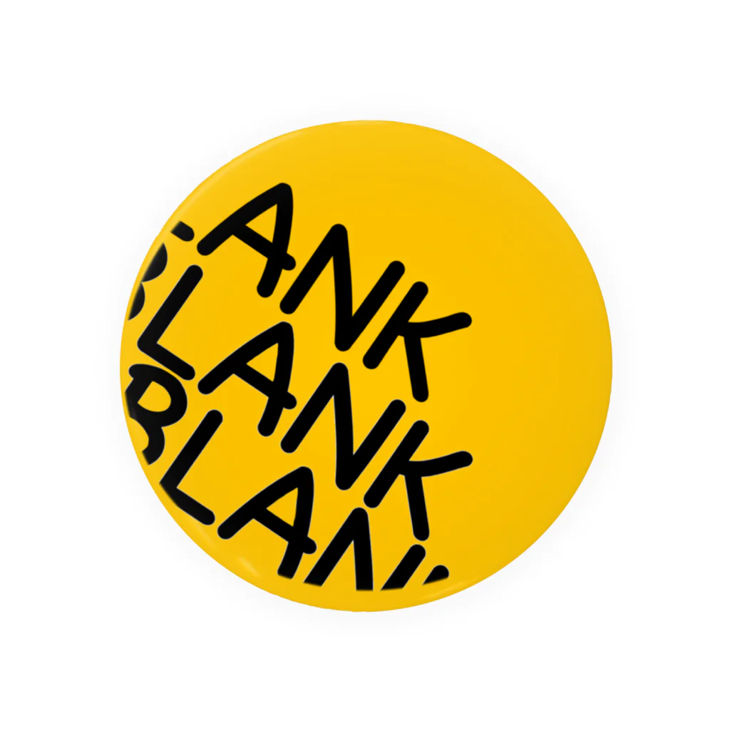 BLANKのBLANK 缶バッジ