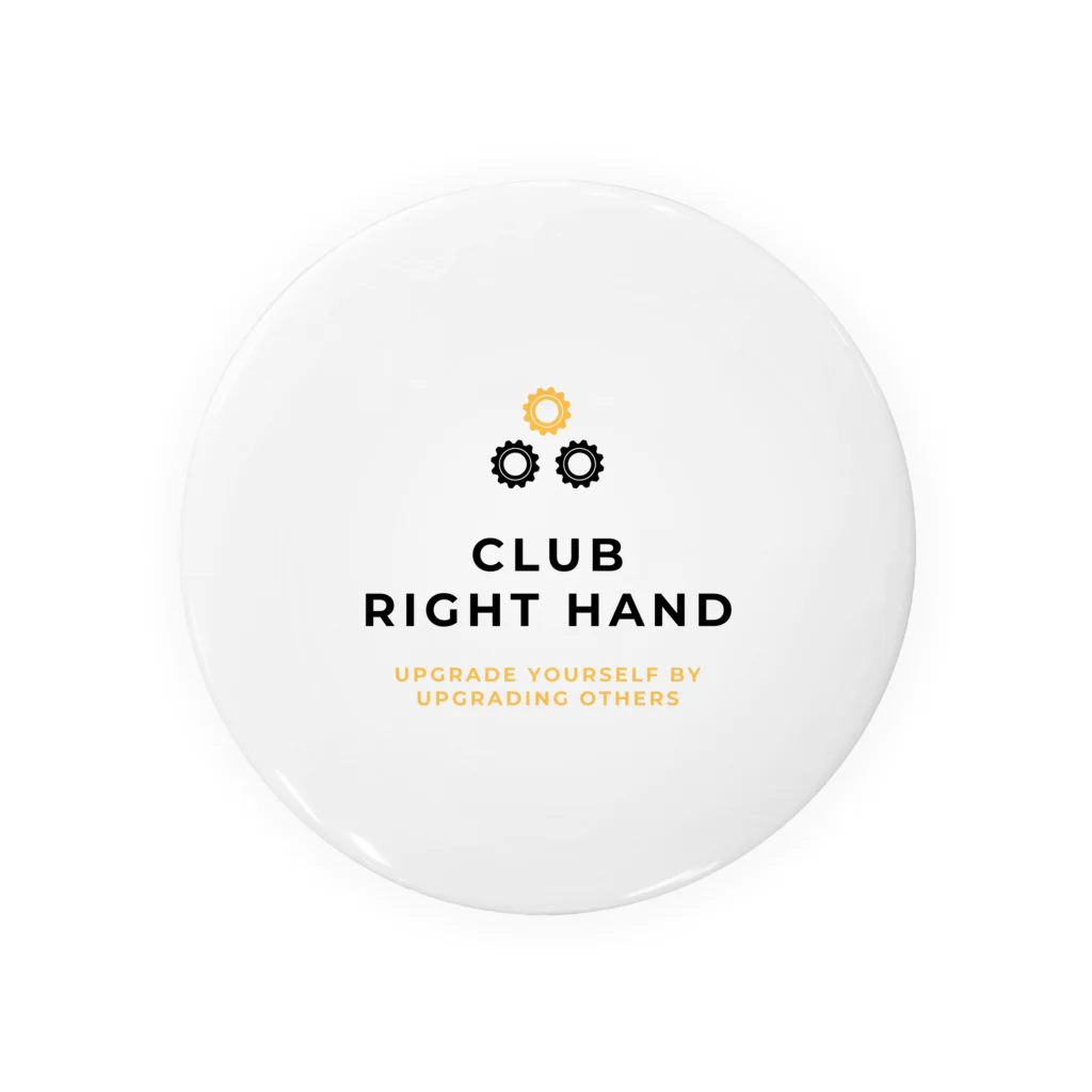 purewhitejuniorのClub Right Handのアイテムたち Tin Badge