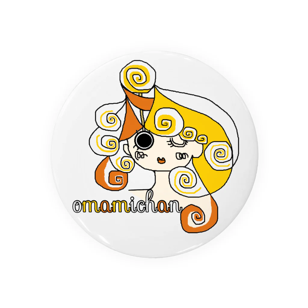 omamichanのキャンディガール Tin Badge