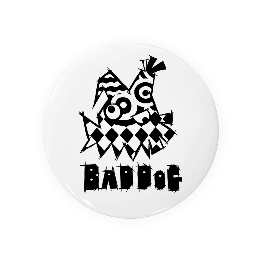 huroshikiのBADDOG Tin Badge