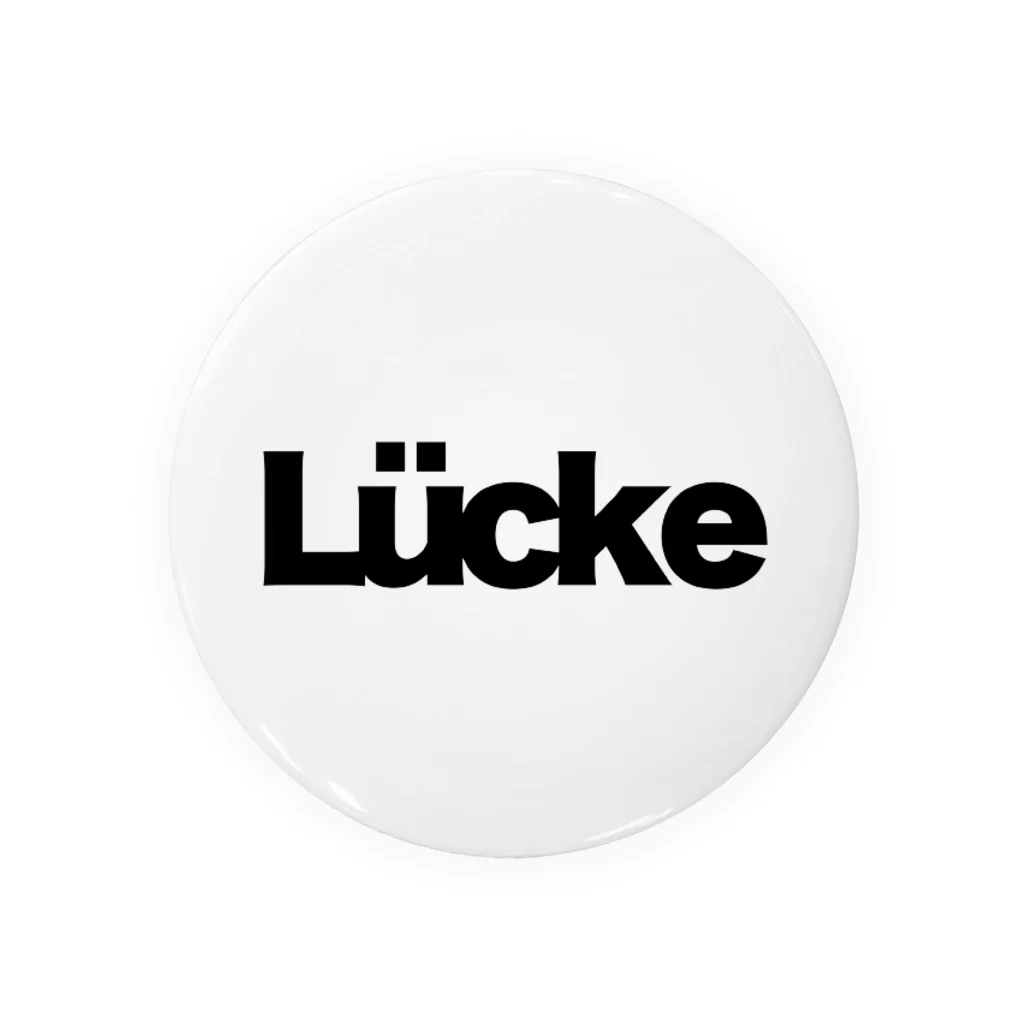 Lücke のLücke small article Tin Badge